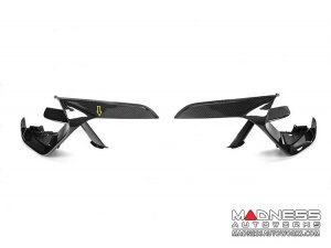 Alfa Romeo Giulia GTAm Style Front Bumper Essential Kit - Carbon Fiber - With Parking Sensors Alfa Romeo Giulia GTAm Style Front Bumper Essential Kit - Carbon Fiber - With Parking Sensors